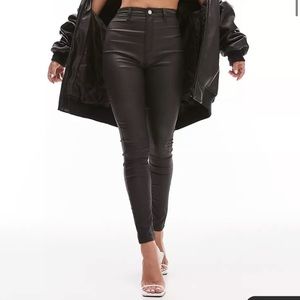 NWOT ASOS size 25 skinny sleek black jeans